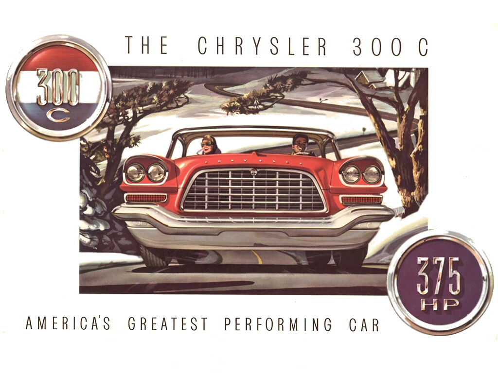 1957 Chrysler 300C Folder Page 1